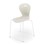 Karoline 4 stol medium sh 37 cm hvidt understel