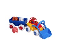 Traktor med dyr