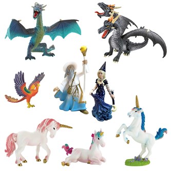 Bullyland fantasifigurer 8 stk.
