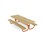 Rørvik picnicbord fyrretræ lakeret stel 200x70 H55 cm