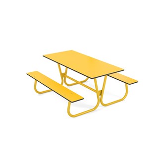 Rørvik picnicbord kompaktlaminat 160x70 H70 cm