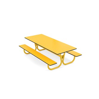 Rørvik picnicbord kompaktlaminat 180x70x H53 cm