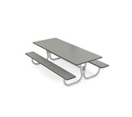 Rørvik picnicbord kompaktlaminat 180x70x H53 cm
