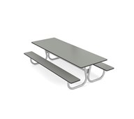 Rørvik picnicbord kompaktlaminat 200x70 H53 cm
