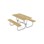 Rørvik picnicbord fyrretræ galvaniseret stel 140x70 H72 cm