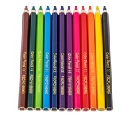 Jumbo farveblyanter 12 stk. sekskantede
