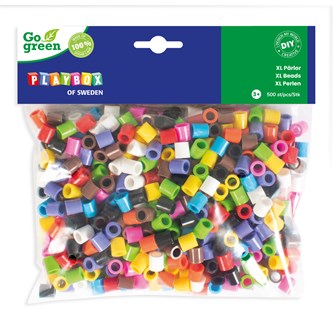 Rørperler XL bioplast 500 stk.