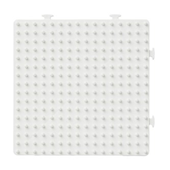 Perleplade XL bioplast 16x16 cm