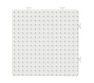 Perleplade XL bioplast 16x16 cm