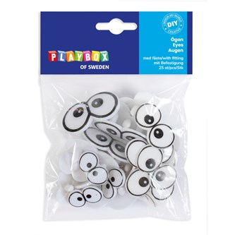Plastøjne, selvklæbende