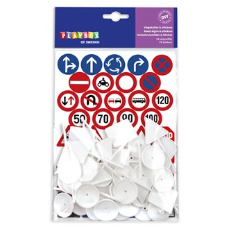 Vejskilte og klistermærker