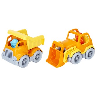 Green Toys dumper og gravemaskine