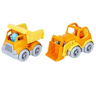 Green Toys dumper og gravemaskine