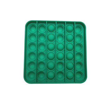 Pop Fidget pad, grøn kvadrat