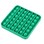 Pop Fidget pad, grøn kvadrat