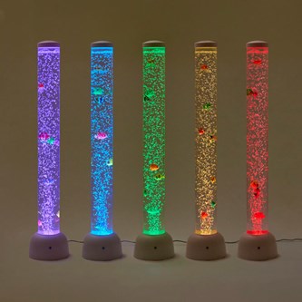 Boblerør 100 cm hvid