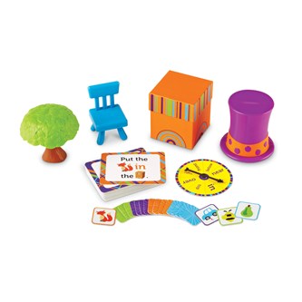 Fox in the box, positional Words Activity Set, engelsk