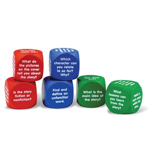 Reading Comprehension Cubes, engelsk