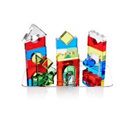 Krystalblokke i farver