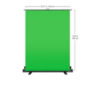 Green screen med stativ