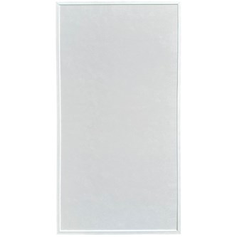Akuframe Light med hvid ramme 120x60 cm