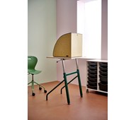 Altudo FSC bord HT 70x60 cm sølv stel