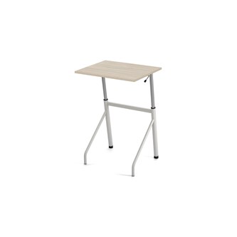 Altudo FSC bord HT 70x60 cm hvidt stel