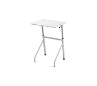 Altudo FSC bord HT 70x60 cm hvidt stel