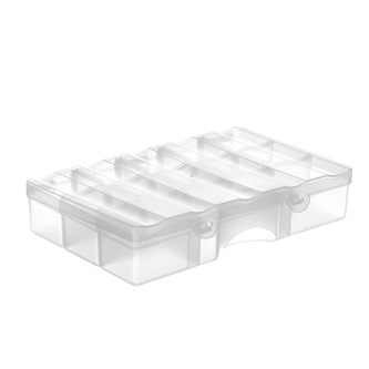 Opbevaringsboks med flytbare rum