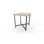 Charlie sofabord 38x38 cm sort stel