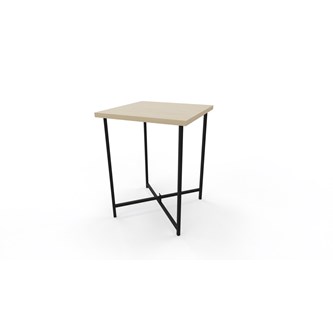 Charlie sofabord 38x38 cm sort stel