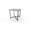 Charlie sofabord 38x38 cm sort stel