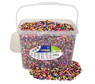 Rørperler Midi grundfarver 60.000 stk.