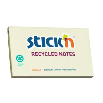 Sticky notes-blokke 76x127 mm 12 stk.