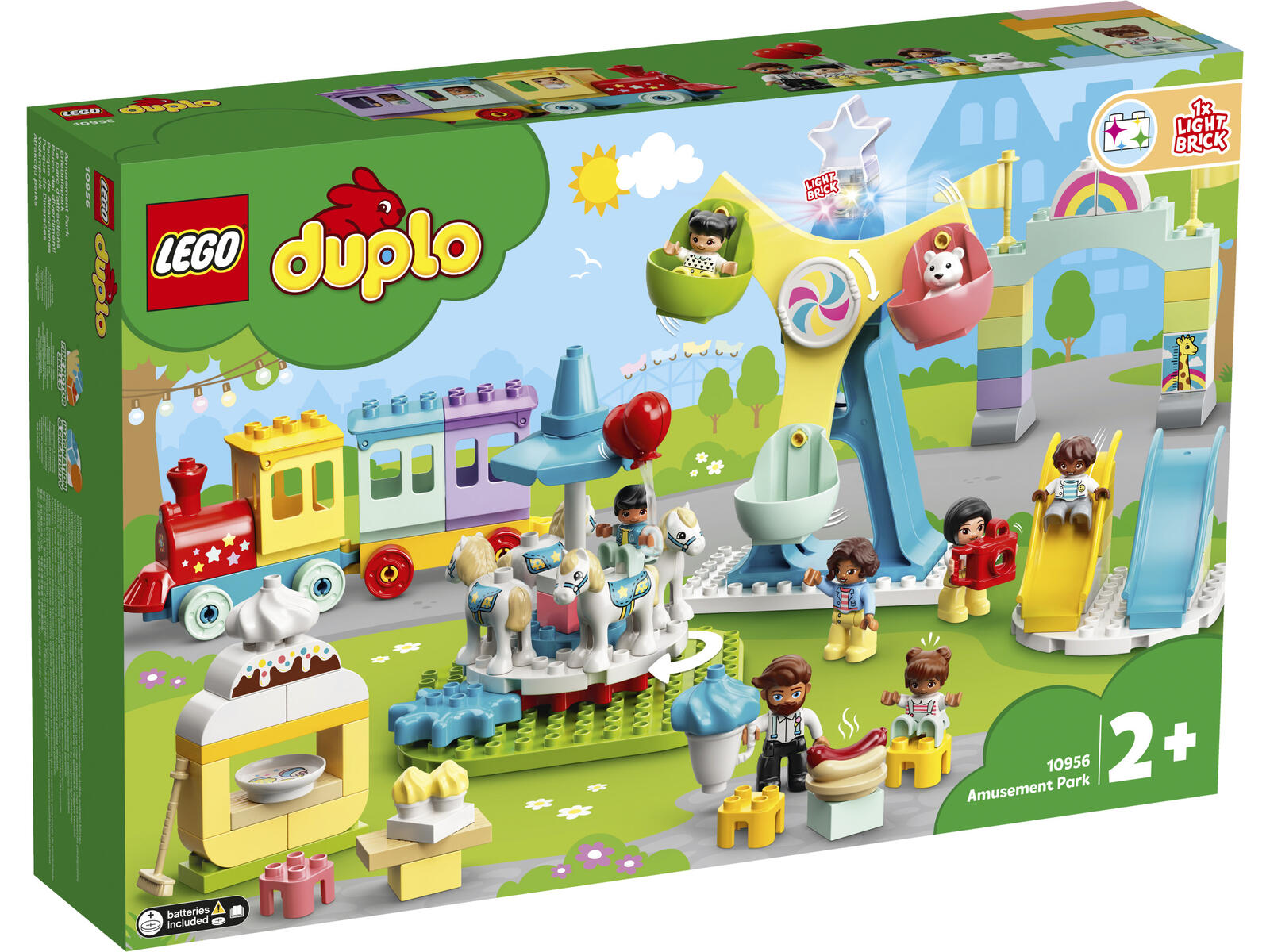 konkurrenter rådgive fremstille LEGO® DUPLO® Forlystelsespark - Lekolar Danmark