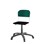 Matte FSC stol gas sh 38-51 cm lille sæde hvidt stel
