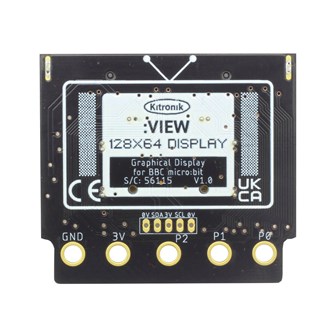Kitronik :VIEW Graphics128 OLED display 128x64 for BBC micro