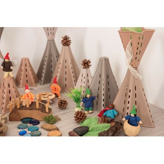 Sensoriske kegler jordfarver