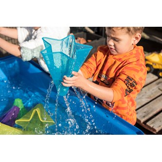 Sensoriske kegler transparente farver