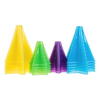 Sensoriske kegler transparente farver