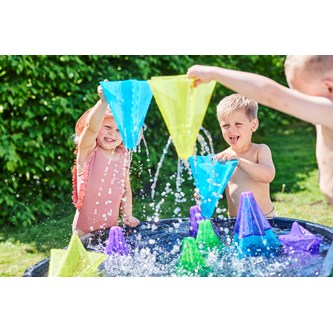 Sensoriske kegler transparente farver