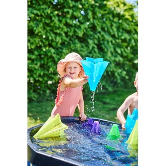 Sensoriske kegler transparente farver