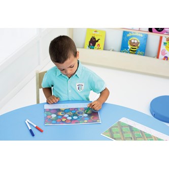 Aktivitetspakke med forberedende skriveøvelser