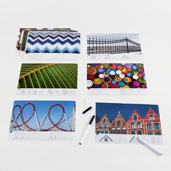 Aktivitetspakke med forberedende skriveøvelser