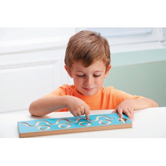 Skriveøvelse - bølgespor