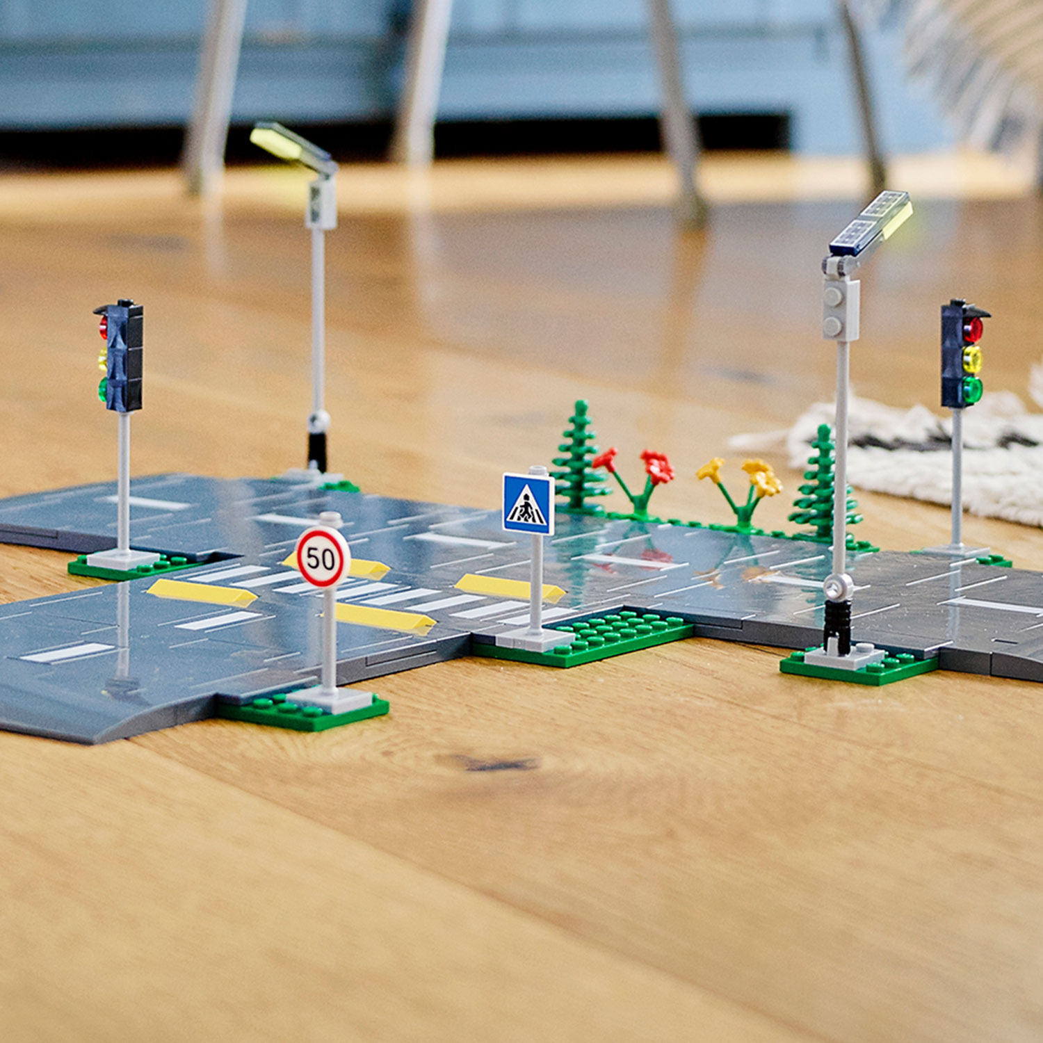 peeling Takke Gå forud LEGO City vejplader - Lekolar Danmark