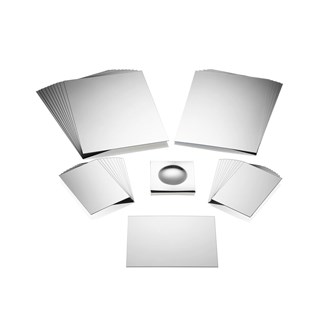 Dobbeltsidige spejle 10x15 cm 10 stk.