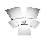 Dobbeltsidige spejle 10x15 cm 10 stk.