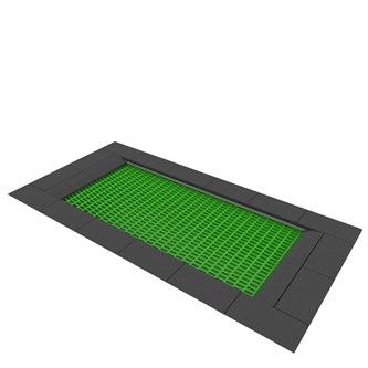 JUMPOO rectangular 2214