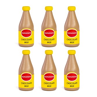 MaMaMeMo chokolademælk på flaske 6 stk.